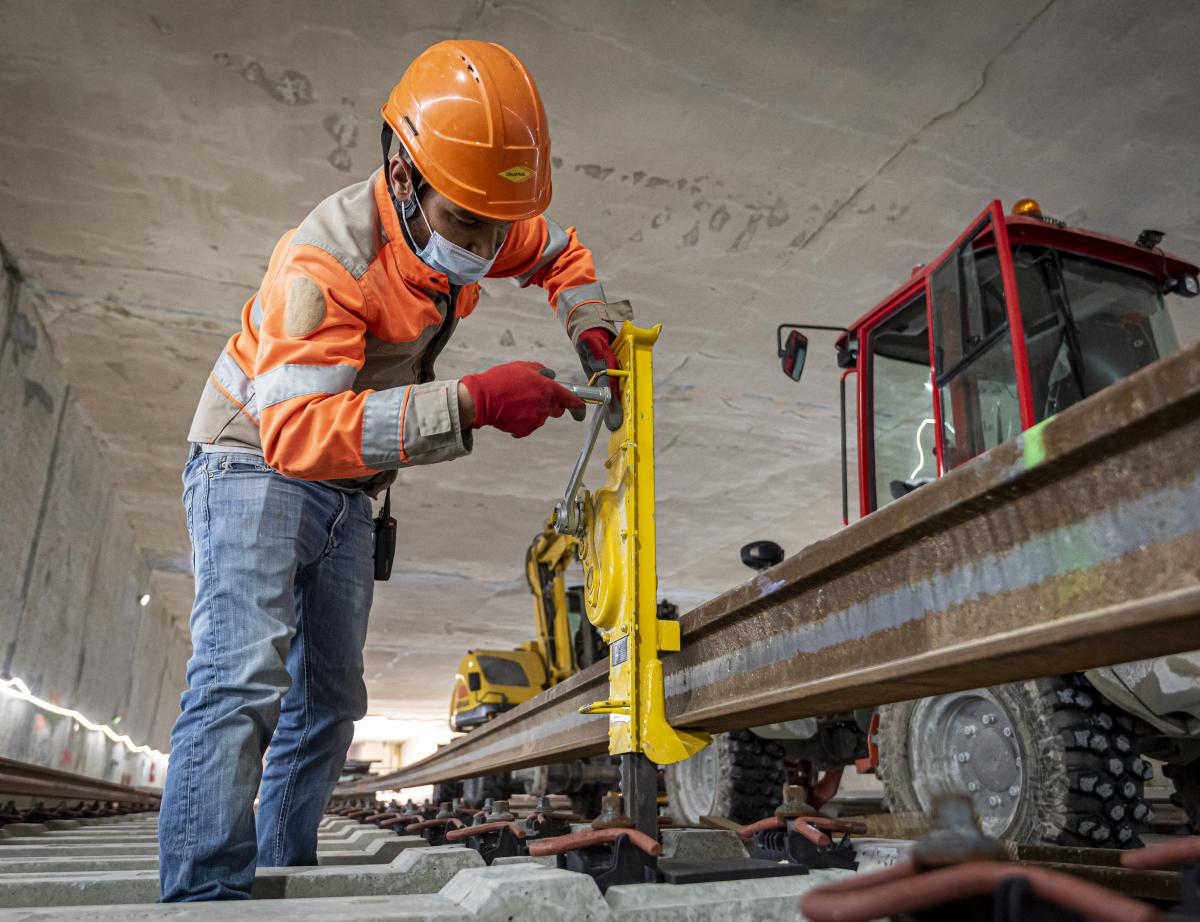 Travaux de Grand Paris Express : des rails pas comme les autres